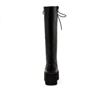 Lace Up High Boots-4131
