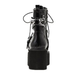 Chained Belt Boots-3431