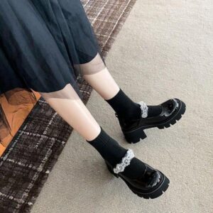 Crystal Mary Jane Shoes-4673