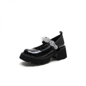 Crystal Mary Jane Shoes-4675