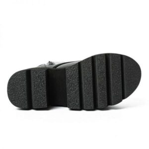 DRIPPIN’ IN Chain Platform Boots-3895