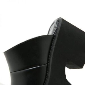 Fish Mouth Platform Sandals-4650