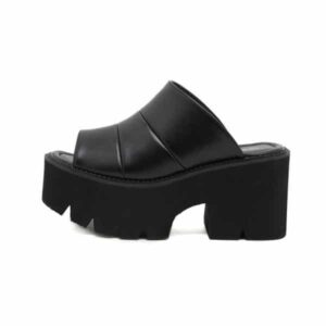 Fish Mouth Platform Sandals-4651
