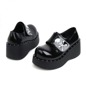 Mary Jane Dark Vintage Shoes-4577