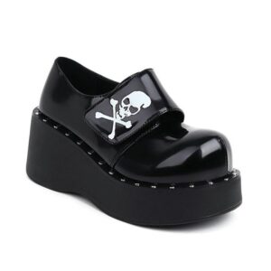 Mary Jane Dark Vintage Shoes-4581