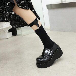 Mary Jane Dark Vintage Shoes-4583
