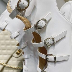 Buckle Straps Platform Sandals-5012