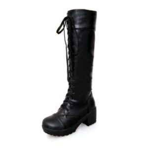 Lace Up High Boot-4173