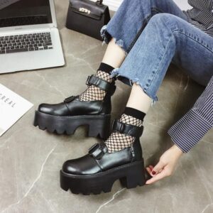 Punk Platform Shoes-4545