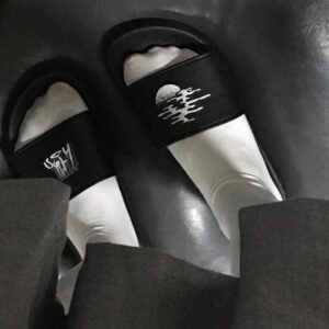 The Night Has No End Slippers-4059