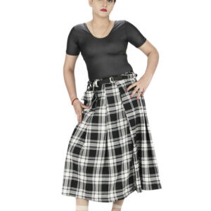 Beautiful Long culottes skirt-5401