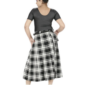 Beautiful Long culottes skirt-5400
