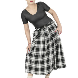 Beautiful Long culottes skirt-5402
