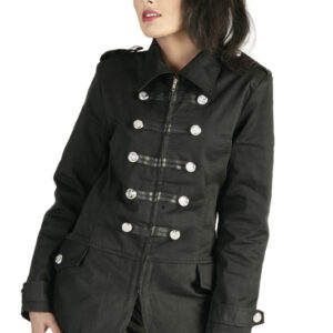 Classic Gothic Military Jacket-5310
