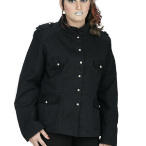 Ladies Express Coat And Jacket In Black-5350