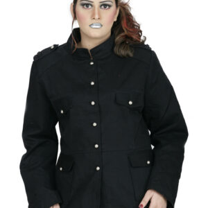 Ladies Express Coat And Jacket In Black-5354