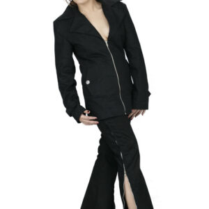 Stylish Black Overcoat Women-5290
