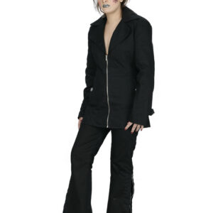 Stylish Black Overcoat Women-5291