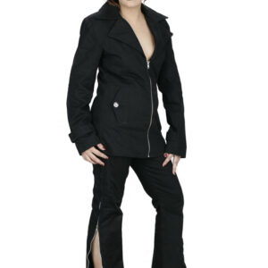 Stylish Black Overcoat Women-5292