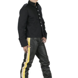 Men's single breasted gothic military jacket-6273
