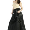 Black Long De Ball gothic Long Coat
