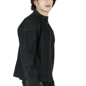 Miller black Randall Alton biker jacket -6431
