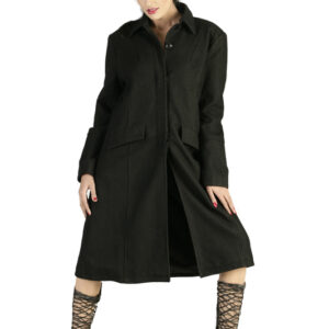 Black Wool Gerard Darel Coat-5610