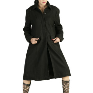 Black Wool Gerard Darel Coat-5611