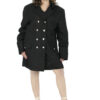 Black Long De Ball gothic Long Coat