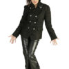 Black Long De Ball gothic Long Coat