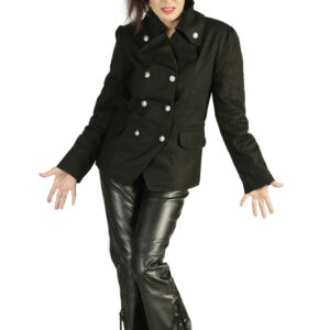Black Long De Ball gothic Long Coat