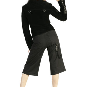 classic Michael Jackson goth women velvet bad punk jacket -6448