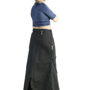 Devil long gothic skirt -6215