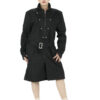 Black Long De Ball gothic Long Coat