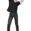 Black Long De Ball gothic Long Coat