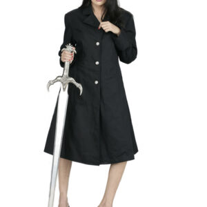 Black Long De Ball gothic Long Coat