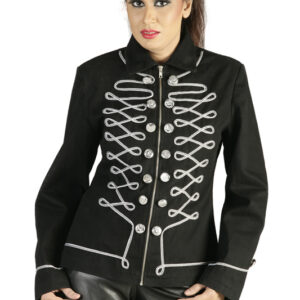 Napoleonic jacket women stylish military blazer -6241