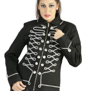 Napoleonic jacket women stylish military blazer -6243