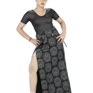 Black Long De Ball gothic Long Coat