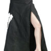 Black Long De Ball gothic Long Coat