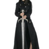 Black Long De Ball gothic Long Coat