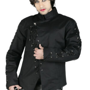 Black Long De Ball gothic Long Coat