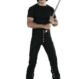 Stylish Men high waisted pant With side Buttons-5883