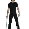 Black Long De Ball gothic Long Coat