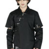 Black Long De Ball gothic Long Coat