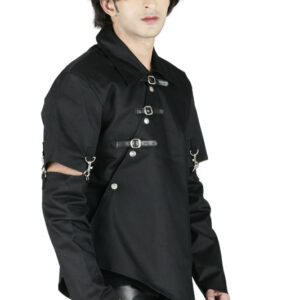 The Dark New Men Gothic devil shirt-6255