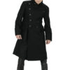 Black Long De Ball gothic Long Coat