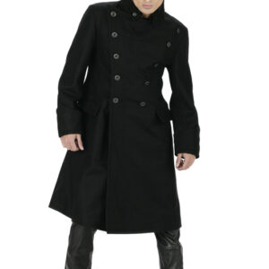 Black Long De Ball gothic Long Coat