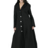 Black Long De Ball gothic Long Coat