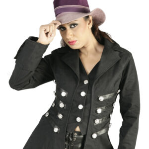 Women Medieval Steampunk victorian coat -6330